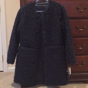 Never been worn navy Via Spiga reversible jacket